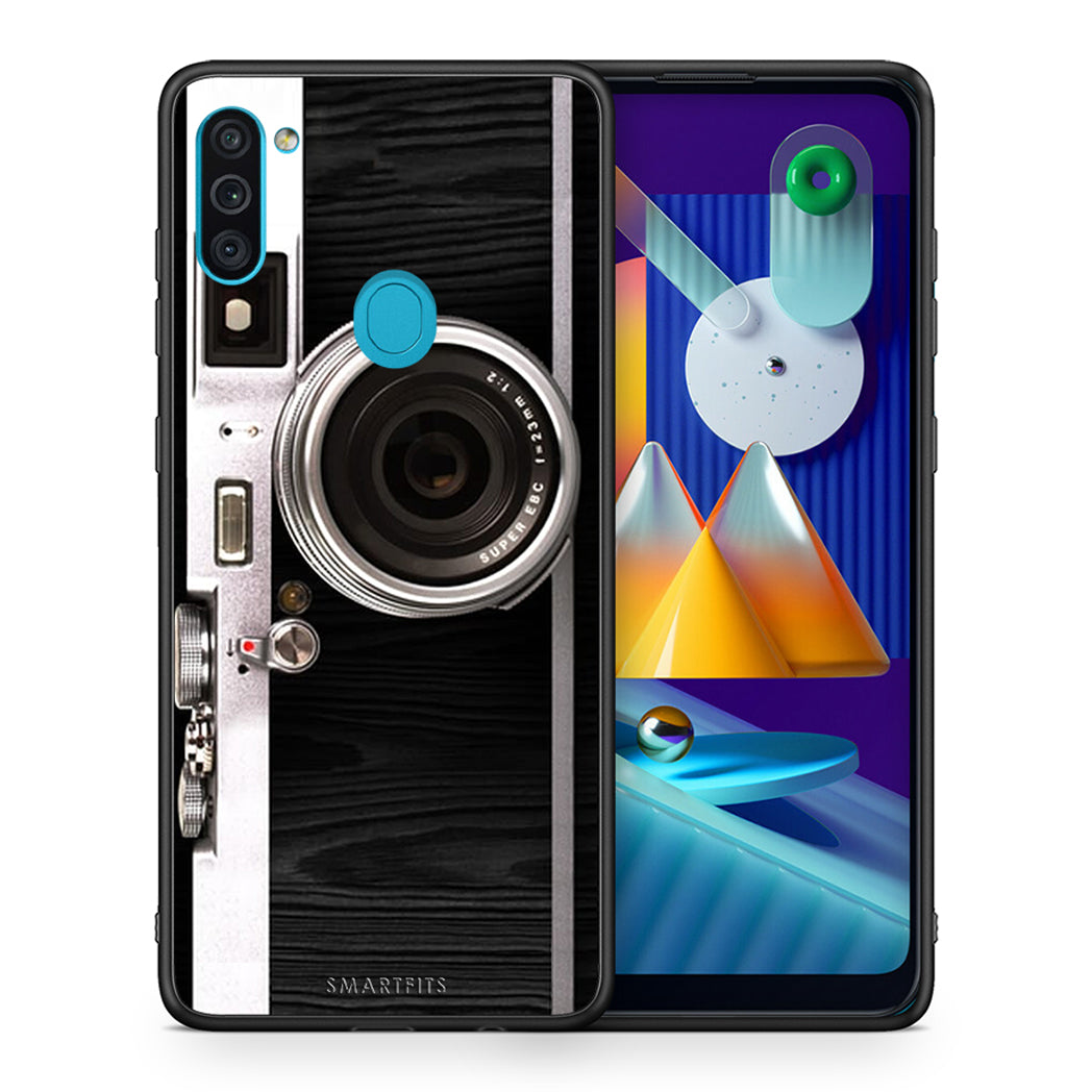 Θήκη Samsung A11/M11 Emily In Paris από τη Smartfits με σχέδιο στο πίσω μέρος και μαύρο περίβλημα | Samsung A11/M11 Emily In Paris case with colorful back and black bezels