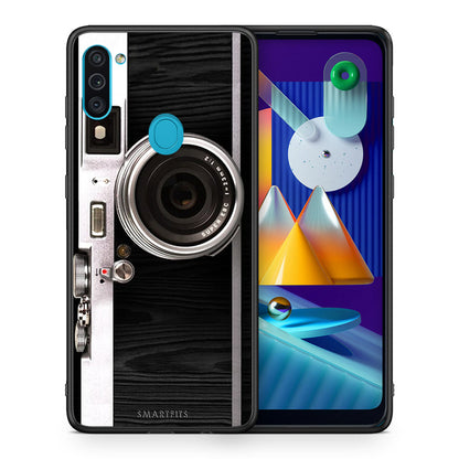 Θήκη Samsung A11/M11 Emily In Paris από τη Smartfits με σχέδιο στο πίσω μέρος και μαύρο περίβλημα | Samsung A11/M11 Emily In Paris case with colorful back and black bezels