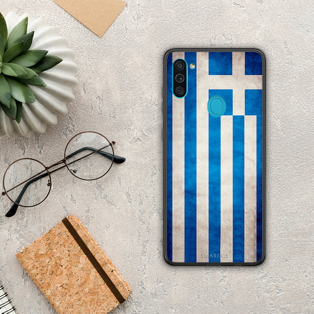 Flag Greek - Samsung Galaxy A11 / M11 θήκη