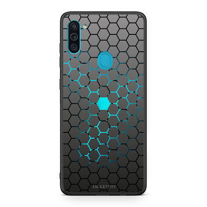 40 - Samsung A11/M11 Hexagonal Geometric case, cover, bumper