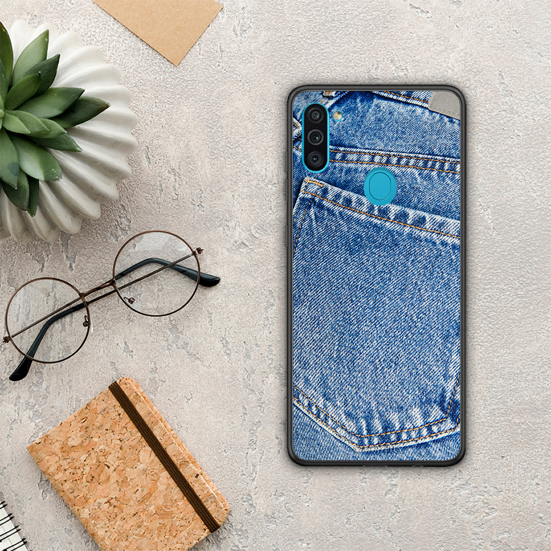 Jeans Pocket - Samsung Galaxy A11 / M11 θήκη
