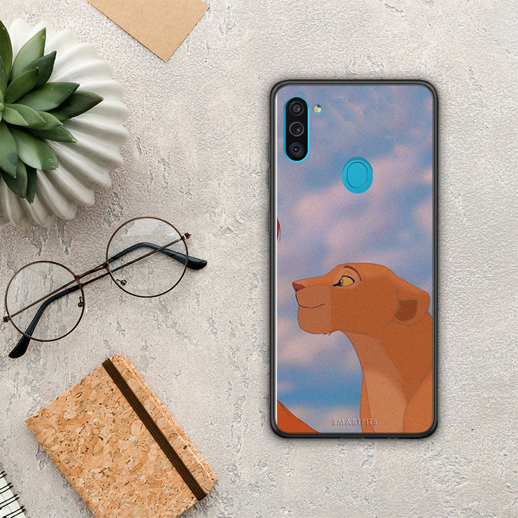 Lion Love 2 - Samsung Galaxy A11 / M11 θήκη