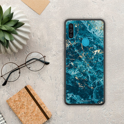 Marble Blue - Samsung Galaxy A11 / M11 θήκη