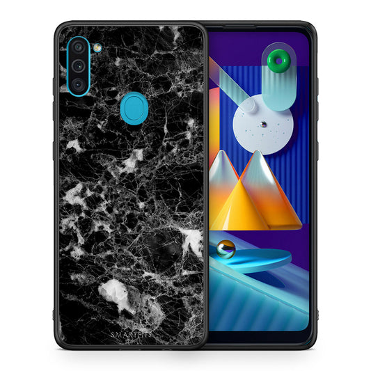 Θήκη Samsung A11/M11 Male Marble από τη Smartfits με σχέδιο στο πίσω μέρος και μαύρο περίβλημα | Samsung A11/M11 Male Marble case with colorful back and black bezels