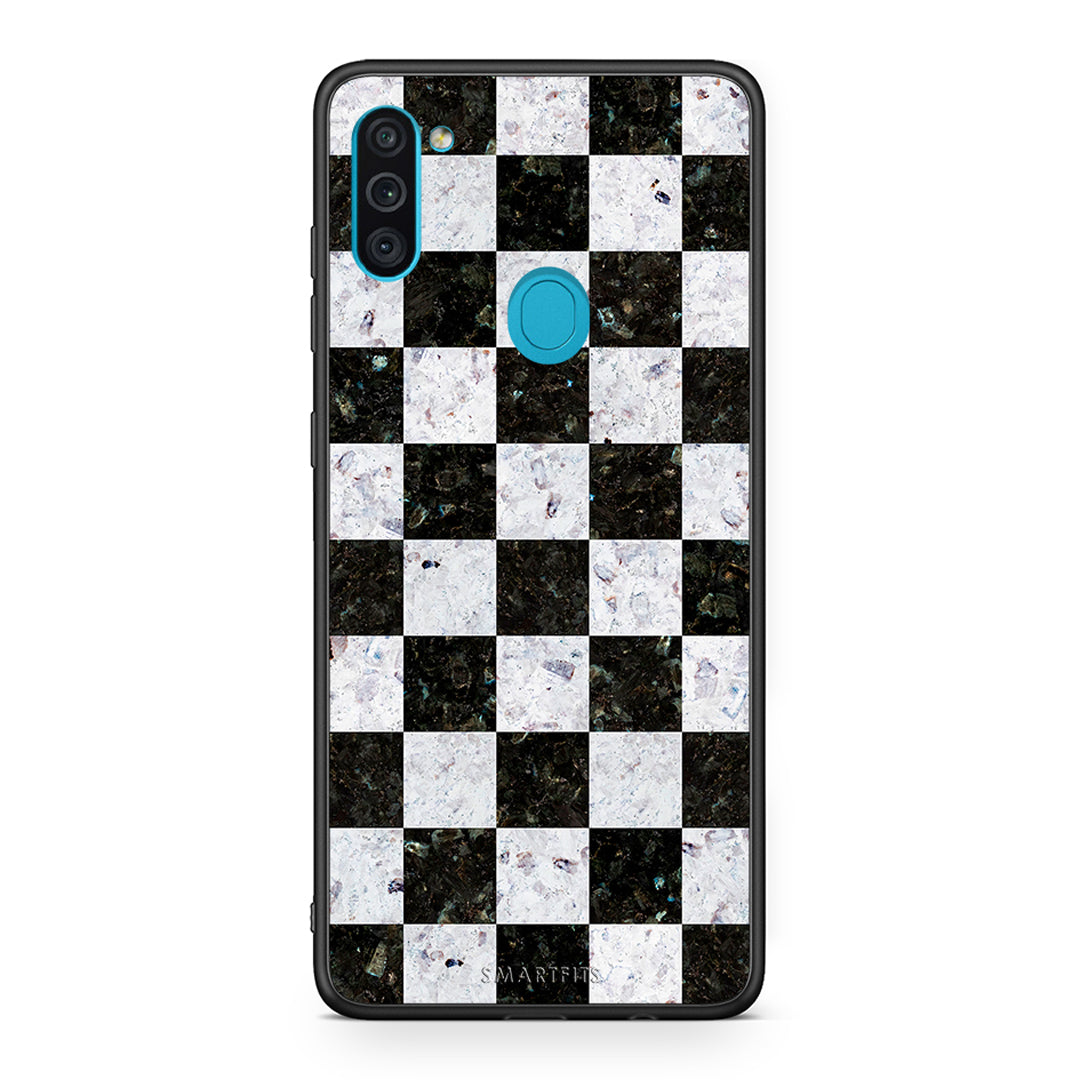 4 - Samsung A11/M11 Square Geometric Marble case, cover, bumper