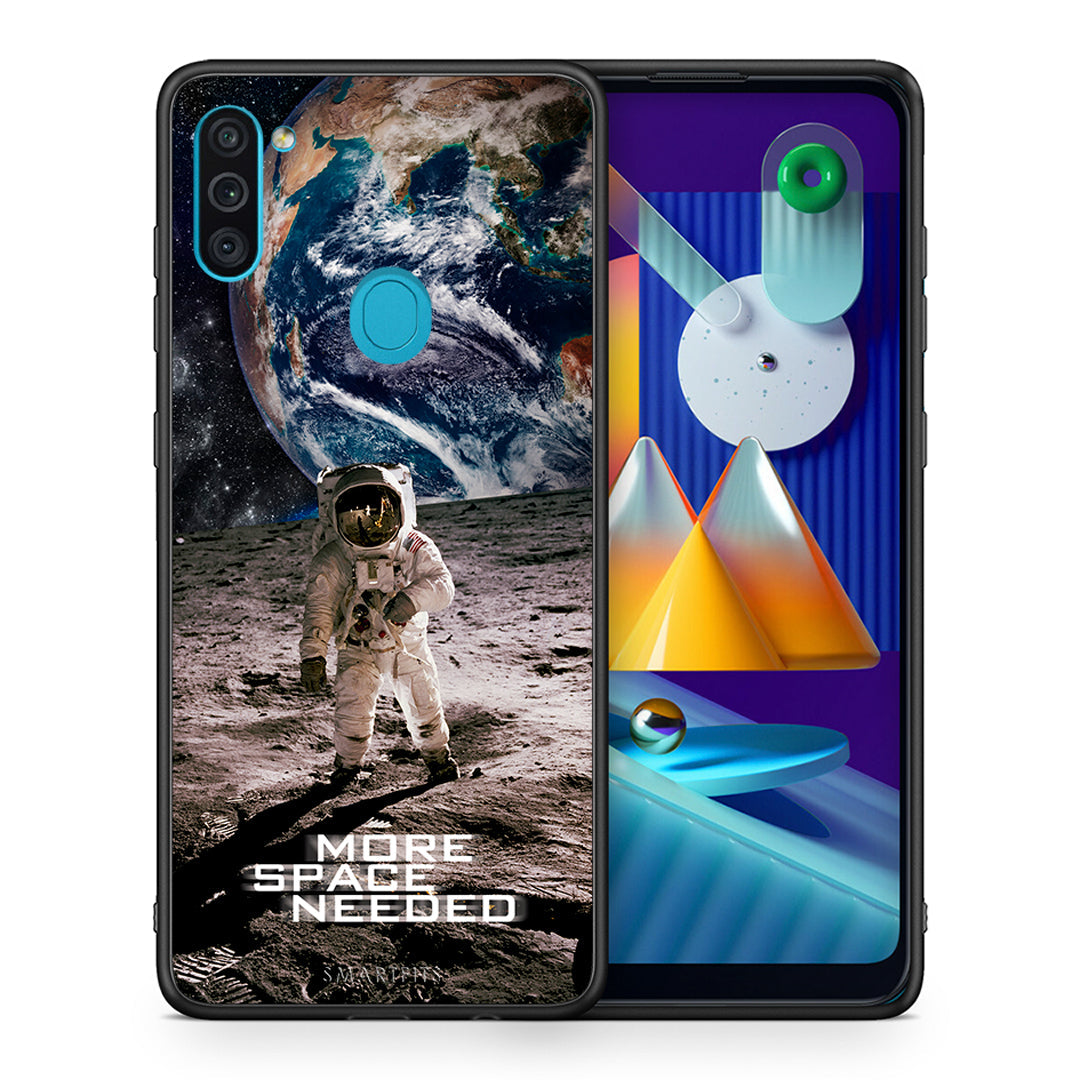 Θήκη Samsung A11/M11 More Space από τη Smartfits με σχέδιο στο πίσω μέρος και μαύρο περίβλημα | Samsung A11/M11 More Space case with colorful back and black bezels