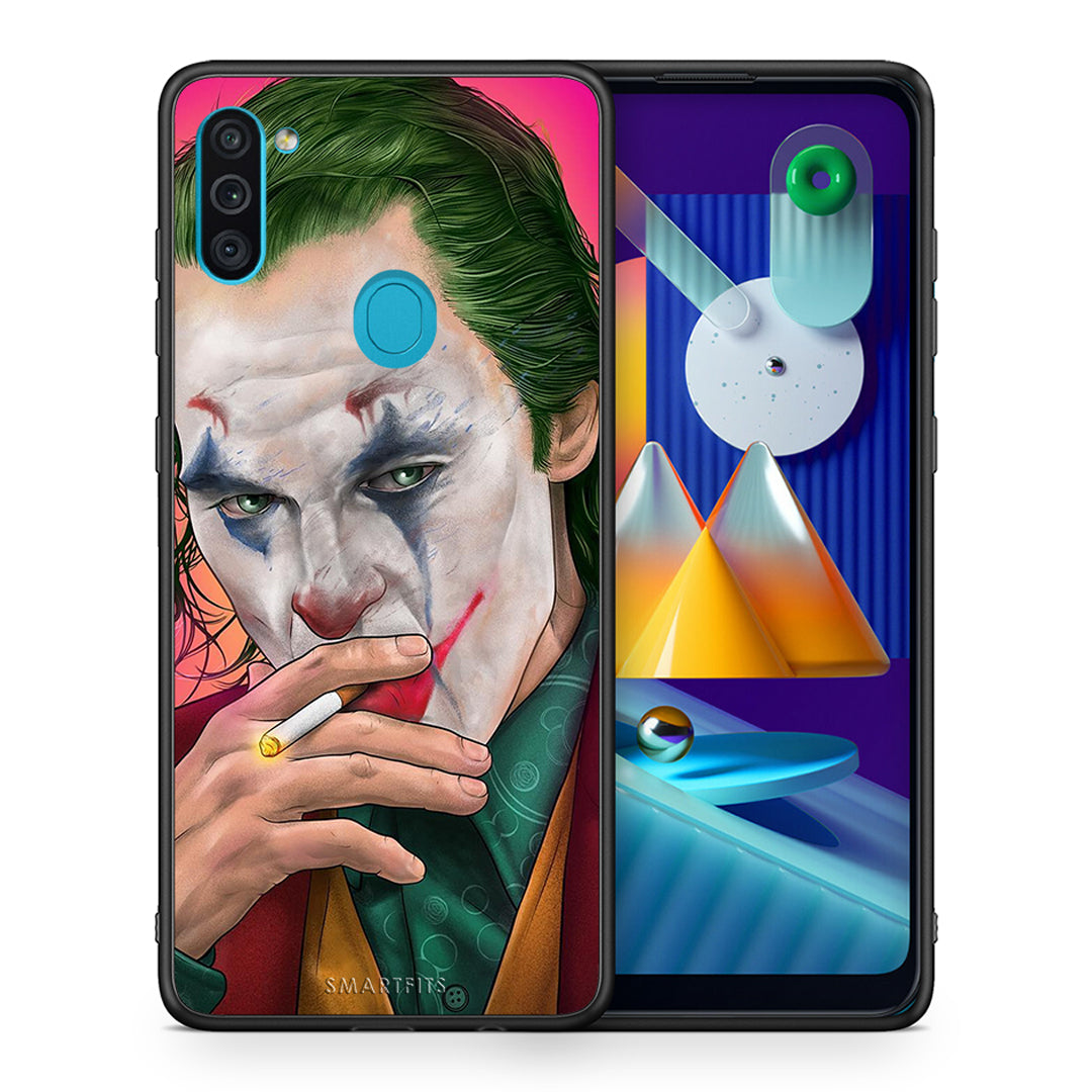Θήκη Samsung A11/M11 JokesOnU PopArt από τη Smartfits με σχέδιο στο πίσω μέρος και μαύρο περίβλημα | Samsung A11/M11 JokesOnU PopArt case with colorful back and black bezels
