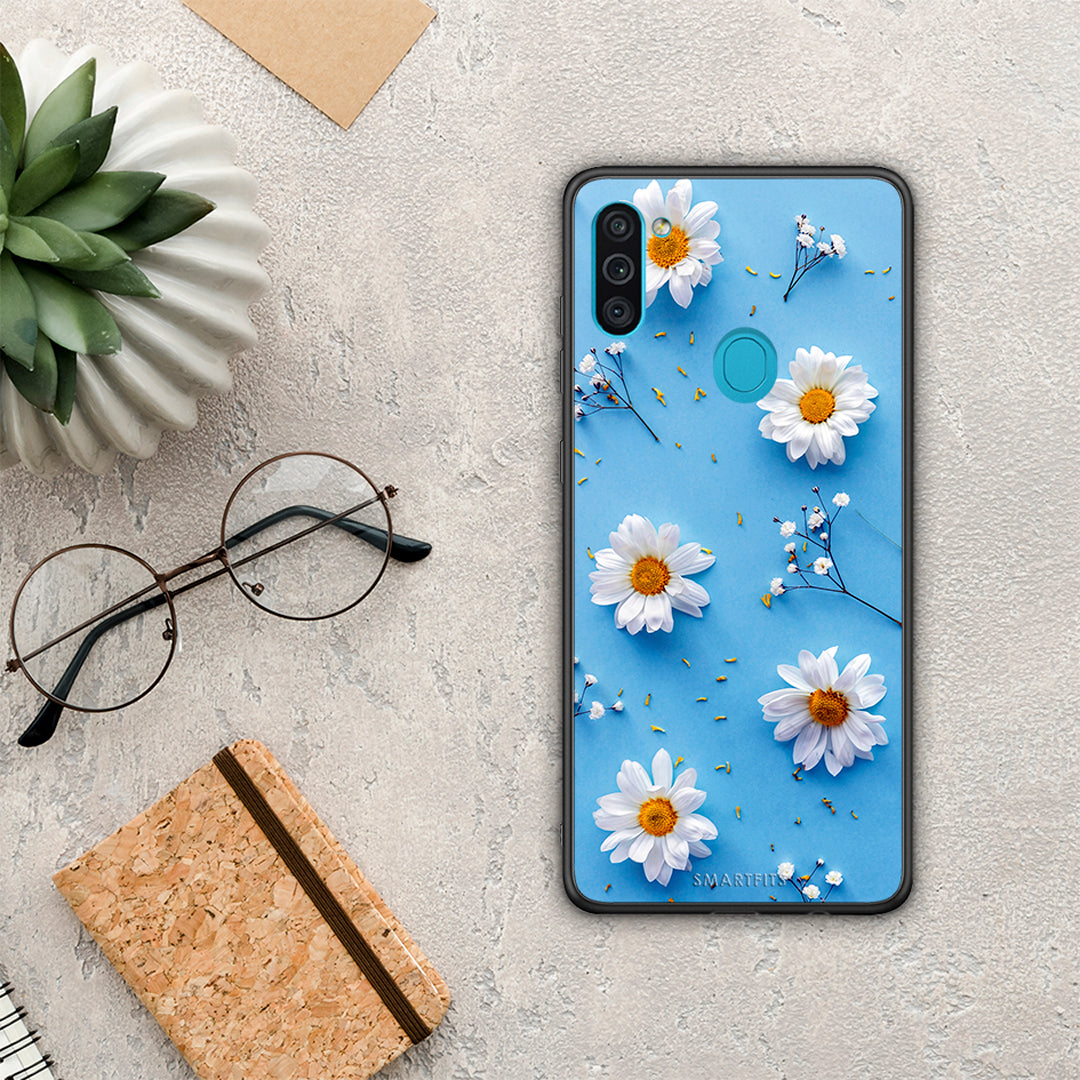 Real Daisies - Samsung Galaxy A11 / M11 θήκη