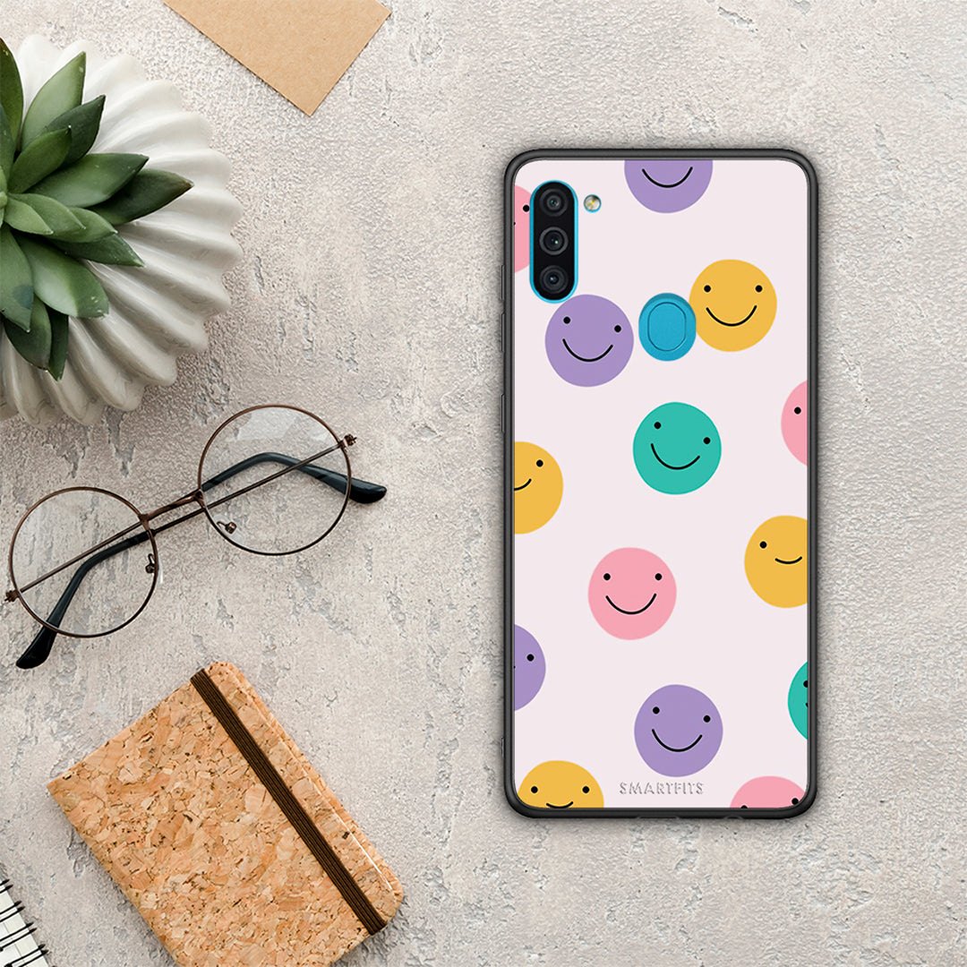 Smiley Faces - Samsung Galaxy A11 / M11 θήκη