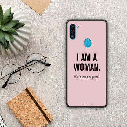 Superpower Woman - Samsung Galaxy A11 / M11 θήκη