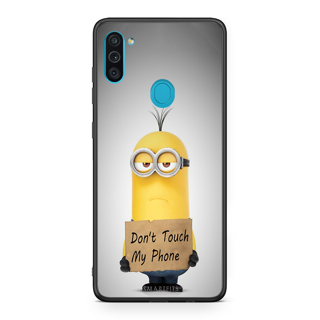 4 - Samsung A11/M11 Minion Text case, cover, bumper