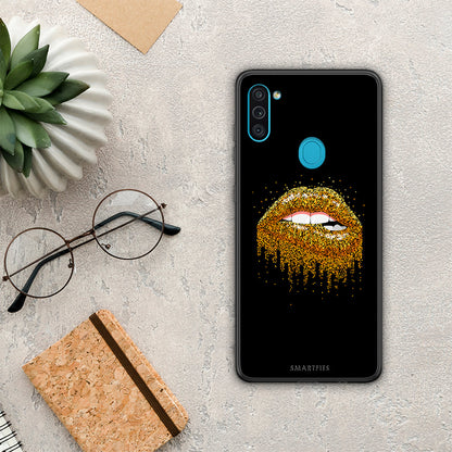 Valentine Golden - Samsung Galaxy A11 / M11 θήκη