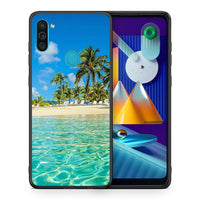 Thumbnail for Θήκη Samsung A11 / M11 Tropical Vibes από τη Smartfits με σχέδιο στο πίσω μέρος και μαύρο περίβλημα | Samsung A11 / M11 Tropical Vibes case with colorful back and black bezels
