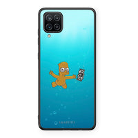 Thumbnail for Samsung A12 Chasing Money θήκη από τη Smartfits με σχέδιο στο πίσω μέρος και μαύρο περίβλημα | Smartphone case with colorful back and black bezels by Smartfits