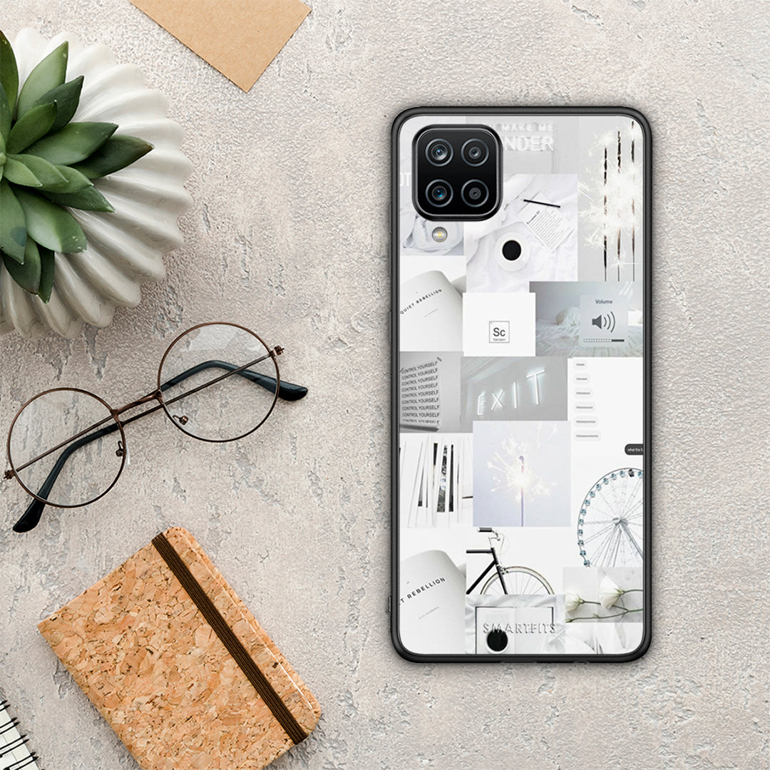 Collage Make Me Wonder - Samsung Galaxy A12 θήκη