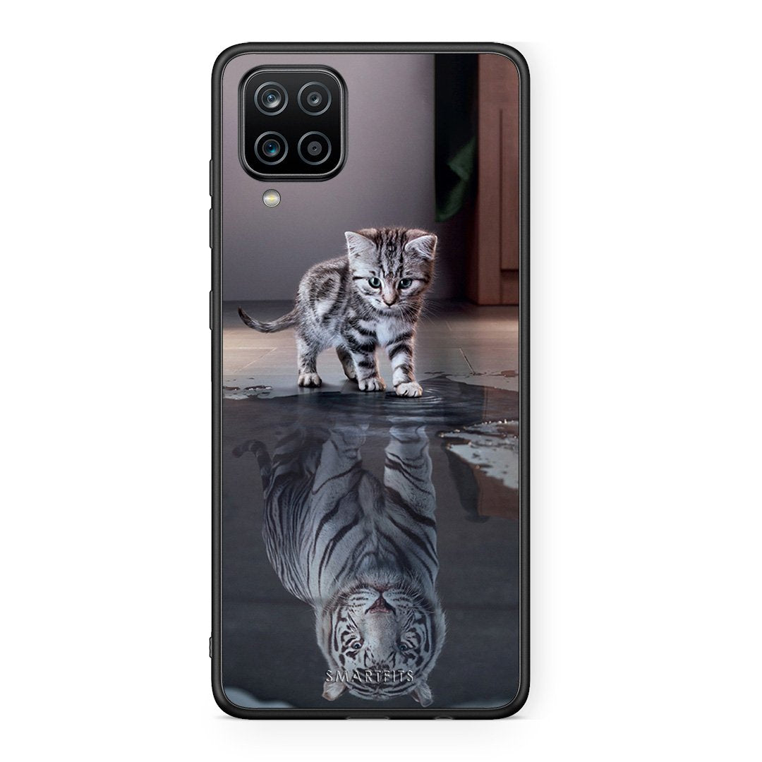 4 - Samsung A12 Tiger Cute case, cover, bumper