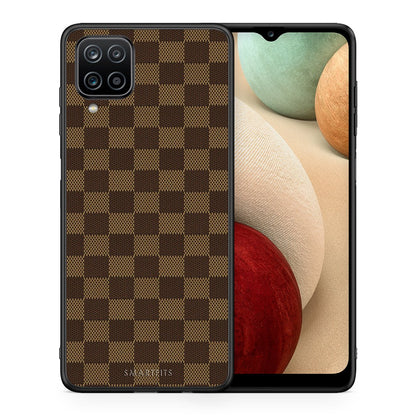 Θήκη Samsung A12 Glamour Designer από τη Smartfits με σχέδιο στο πίσω μέρος και μαύρο περίβλημα | Samsung A12 Glamour Designer case with colorful back and black bezels