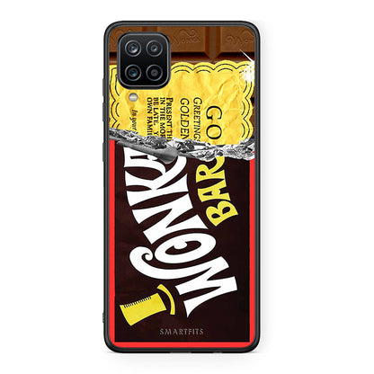 Samsung A12 Golden Ticket θήκη από τη Smartfits με σχέδιο στο πίσω μέρος και μαύρο περίβλημα | Smartphone case with colorful back and black bezels by Smartfits