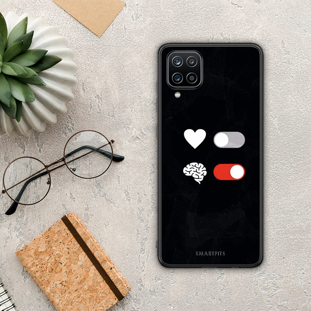 Heart Vs Brain - Samsung Galaxy A12 θήκη