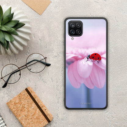 Ladybug Flower - Samsung Galaxy A12 θήκη