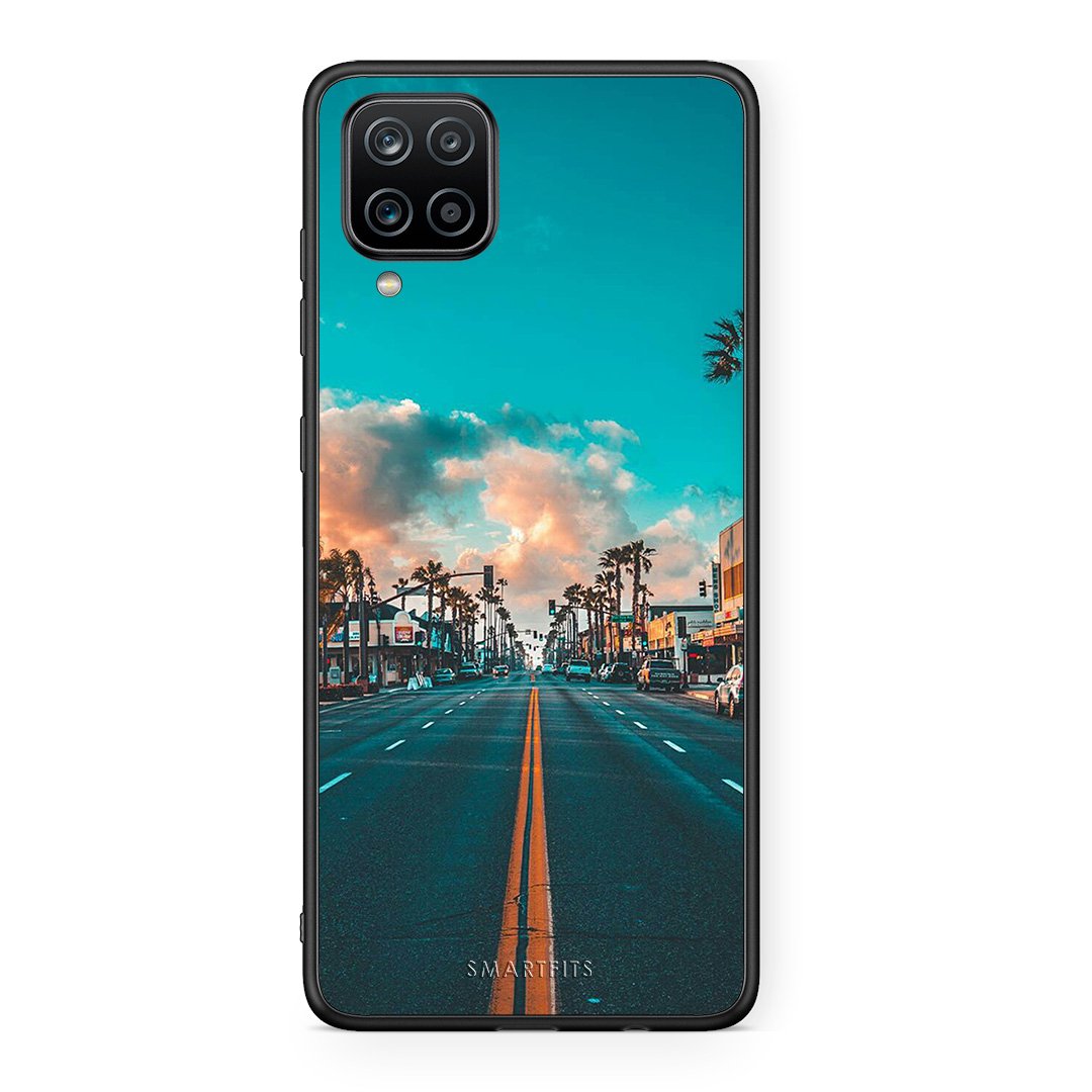 4 - Samsung A12 City Landscape case, cover, bumper