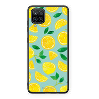 Thumbnail for Samsung A12 Lemons θήκη από τη Smartfits με σχέδιο στο πίσω μέρος και μαύρο περίβλημα | Smartphone case with colorful back and black bezels by Smartfits