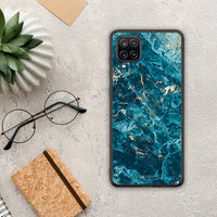 Thumbnail for Marble Blue - Samsung Galaxy A12 θήκη