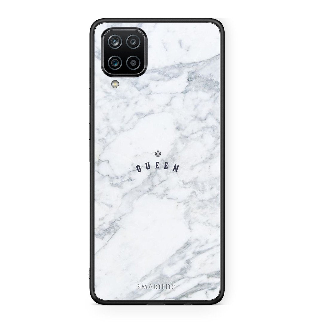 4 - Samsung A12 Queen Marble case, cover, bumper