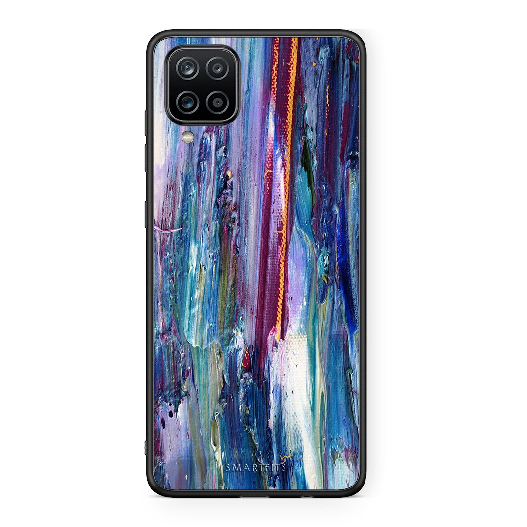 99 - Samsung A12 Paint Winter case, cover, bumper
