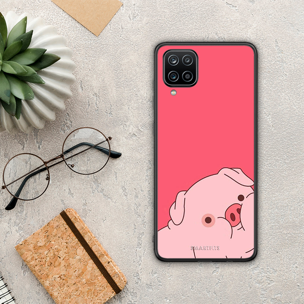 Pig Love 1 - Samsung Galaxy A12 θήκη