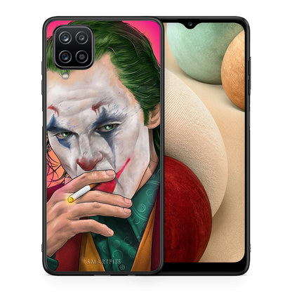 Θήκη Samsung A12 JokesOnU PopArt από τη Smartfits με σχέδιο στο πίσω μέρος και μαύρο περίβλημα | Samsung A12 JokesOnU PopArt case with colorful back and black bezels