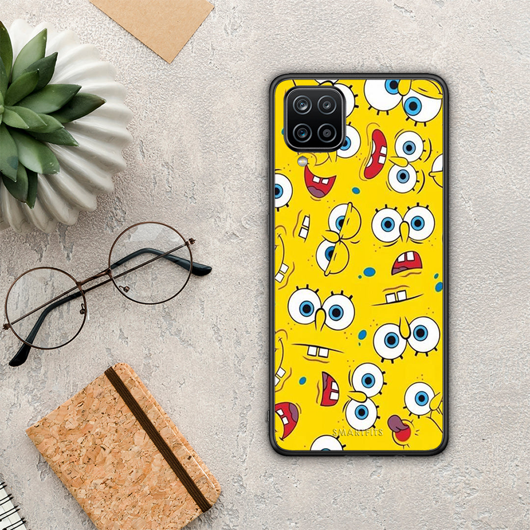 PopArt Sponge - Samsung Galaxy A12 θήκη