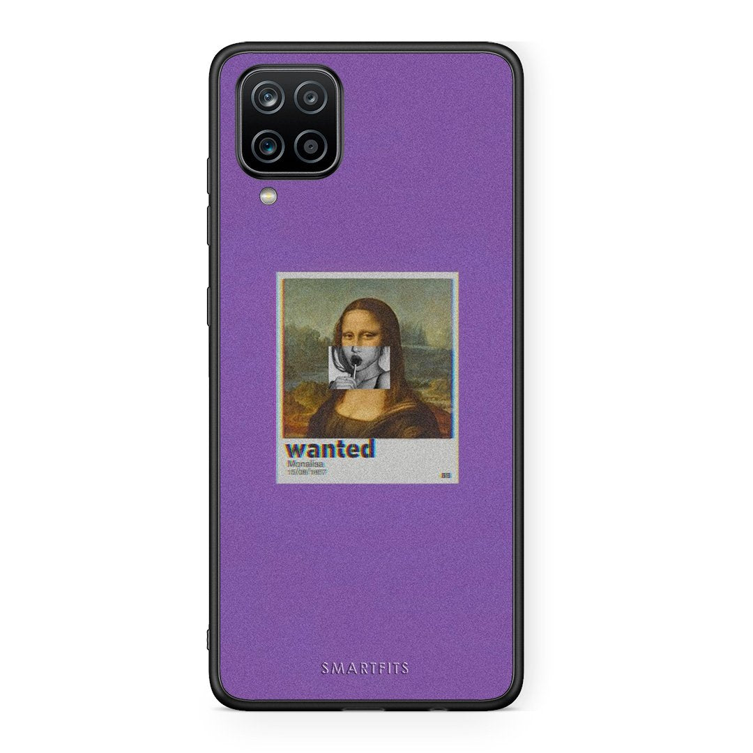 4 - Samsung A12 Monalisa Popart case, cover, bumper