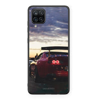 Thumbnail for Samsung A12 Racing Supra θήκη από τη Smartfits με σχέδιο στο πίσω μέρος και μαύρο περίβλημα | Smartphone case with colorful back and black bezels by Smartfits