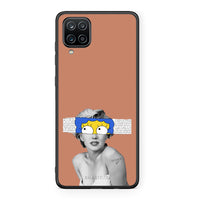 Thumbnail for Samsung A12 Sim Merilyn θήκη από τη Smartfits με σχέδιο στο πίσω μέρος και μαύρο περίβλημα | Smartphone case with colorful back and black bezels by Smartfits