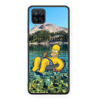Thumbnail for Samsung A12 Summer Happiness Θήκη από τη Smartfits με σχέδιο στο πίσω μέρος και μαύρο περίβλημα | Smartphone case with colorful back and black bezels by Smartfits