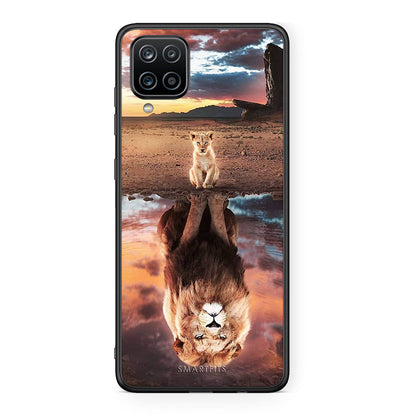 Samsung A12 Sunset Dreams Θήκη Αγίου Βαλεντίνου από τη Smartfits με σχέδιο στο πίσω μέρος και μαύρο περίβλημα | Smartphone case with colorful back and black bezels by Smartfits
