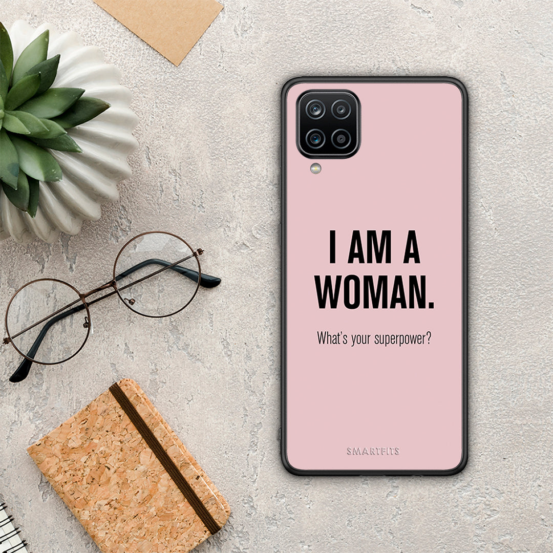 Superpower Woman - Samsung Galaxy A12 θήκη