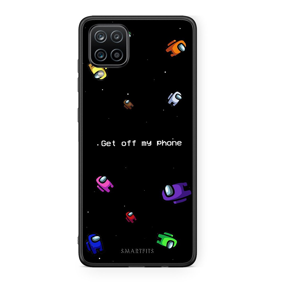 4 - Samsung A12 AFK Text case, cover, bumper