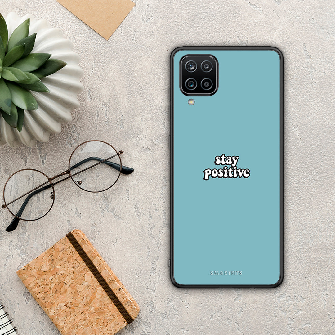 Text Positive - Samsung Galaxy A12 θήκη