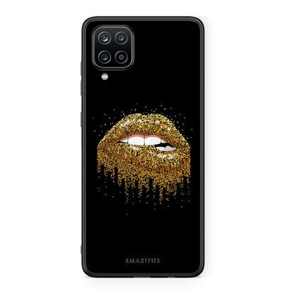 4 - Samsung A12 Golden Valentine case, cover, bumper