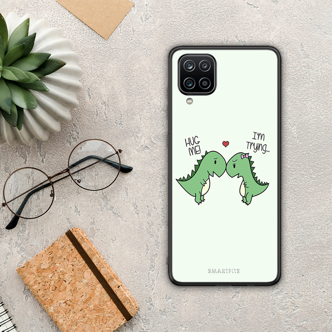 Valentine Rex - Samsung Galaxy A12 θήκη