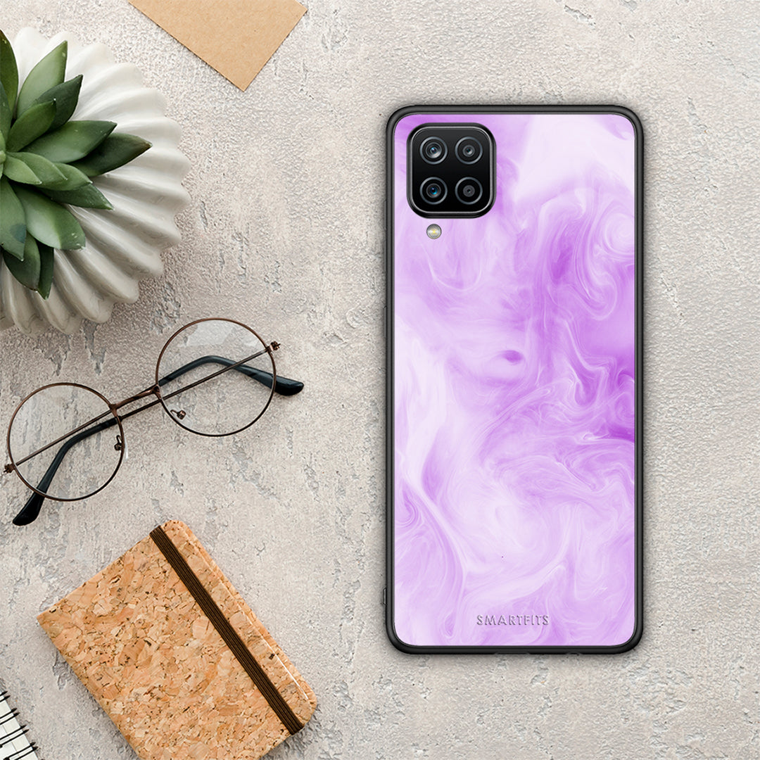 Watercolor Lavender - Samsung Galaxy A12 θήκη