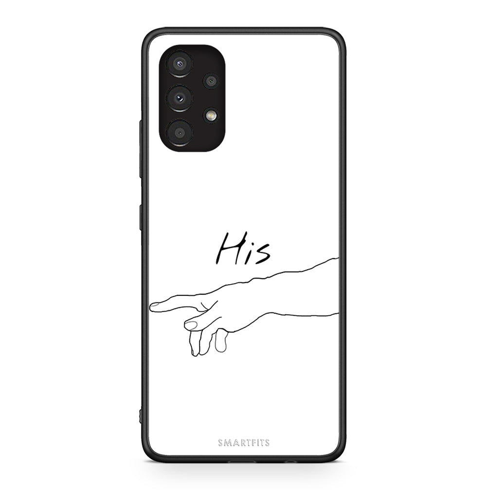 Samsung A13 4G Aeshetic Love 2 Θήκη Αγίου Βαλεντίνου από τη Smartfits με σχέδιο στο πίσω μέρος και μαύρο περίβλημα | Smartphone case with colorful back and black bezels by Smartfits