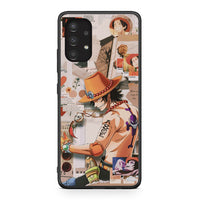 Thumbnail for Samsung A13 4G Anime Collage θήκη από τη Smartfits με σχέδιο στο πίσω μέρος και μαύρο περίβλημα | Smartphone case with colorful back and black bezels by Smartfits