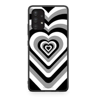 Thumbnail for Samsung A13 4G Black Hearts θήκη από τη Smartfits με σχέδιο στο πίσω μέρος και μαύρο περίβλημα | Smartphone case with colorful back and black bezels by Smartfits
