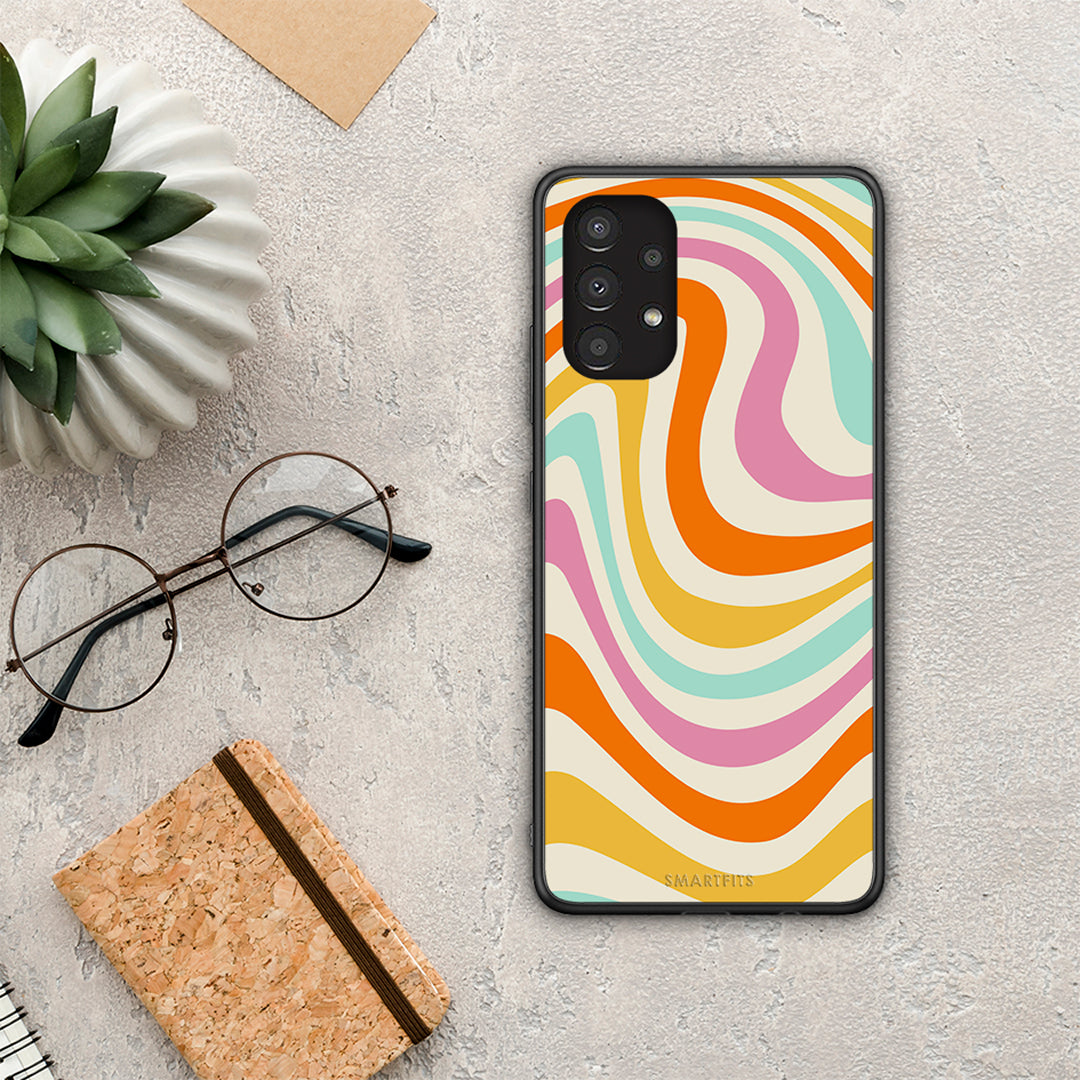 Colourful Waves - Samsung Galaxy A13 4G θήκη