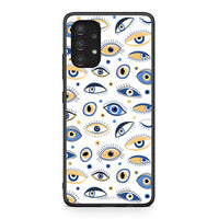 Thumbnail for Samsung A13 4G Ftou Ftou θήκη από τη Smartfits με σχέδιο στο πίσω μέρος και μαύρο περίβλημα | Smartphone case with colorful back and black bezels by Smartfits