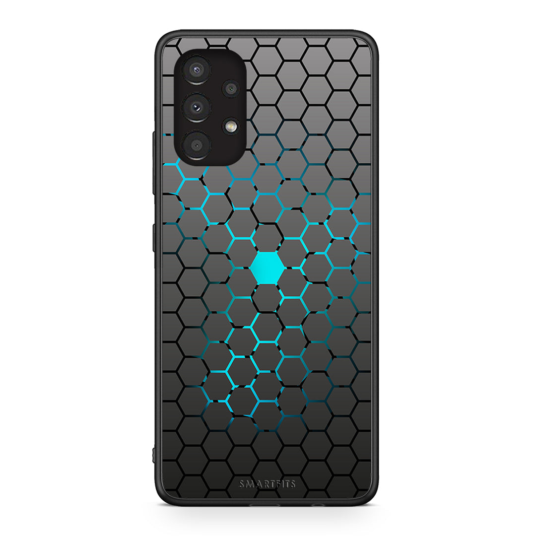 40 - Samsung A13 4G Hexagonal Geometric case, cover, bumper