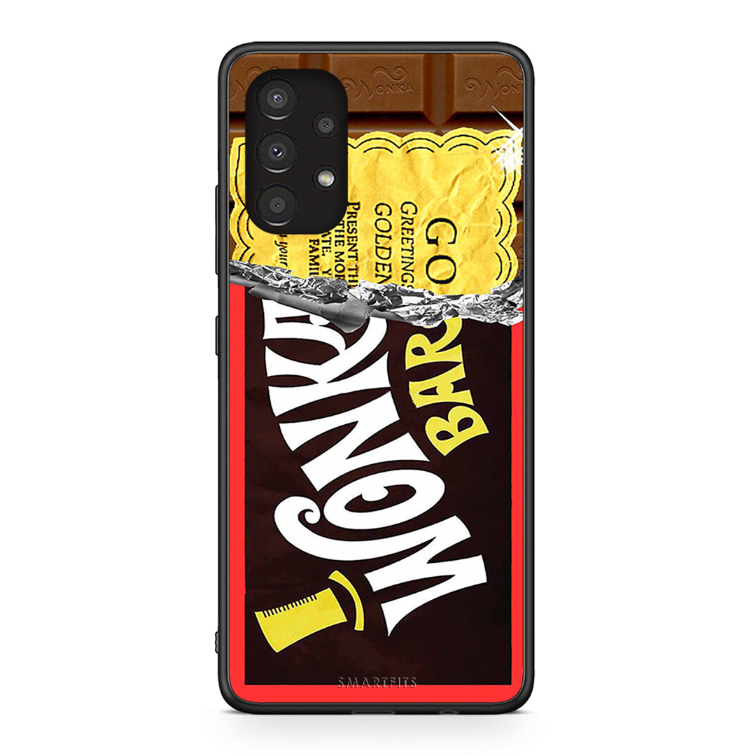 Samsung A13 4G Golden Ticket θήκη από τη Smartfits με σχέδιο στο πίσω μέρος και μαύρο περίβλημα | Smartphone case with colorful back and black bezels by Smartfits